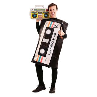 Disfraz Cassette 80s Adulto T-ML