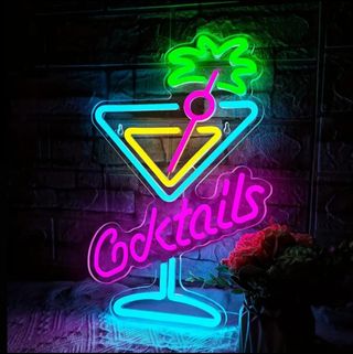 Lampada Neon LED - COCKTAILS