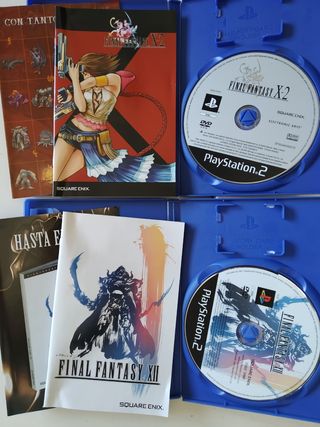 Pack Final Fantasy PlayStation 2 PS2 