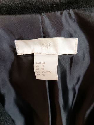 Blazer H&M nero - elegante