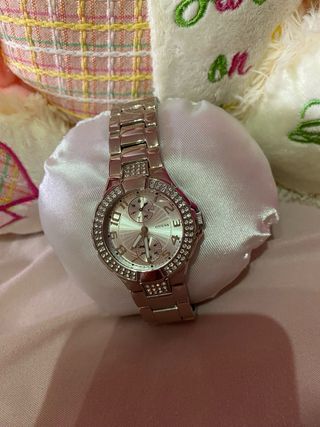 Reloj Guess Mujer | Rosa y Plata