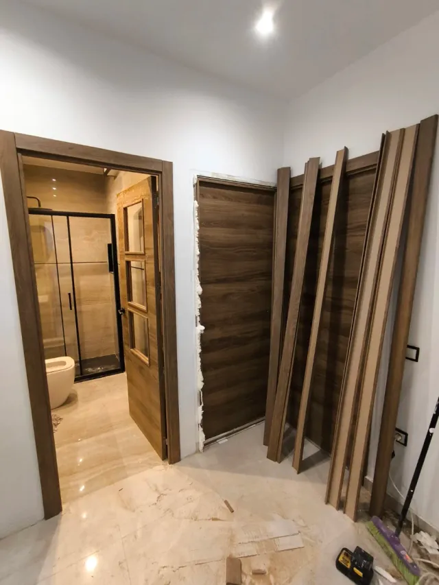 Montaje de puertas block, limpio y económico