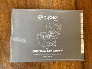 Silla coche Cybex Sirona I-Size