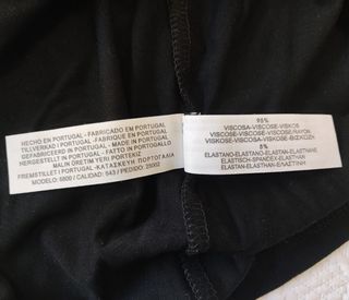 Top Massimo Dutti negro - Talla S