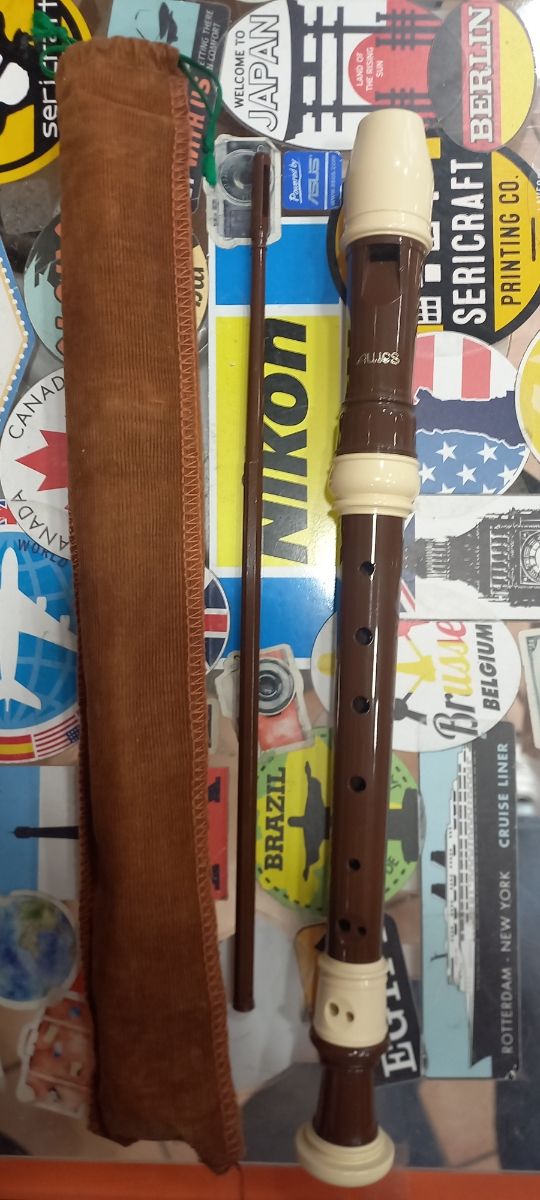 Flauto Dolce Aulos 104 + Custodia