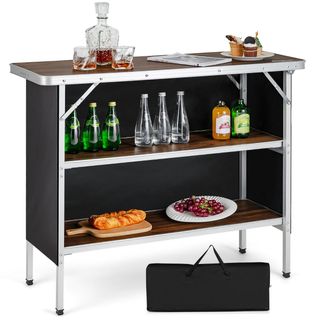 Tavolo Bancone Fieristico pieghevole da campeggio