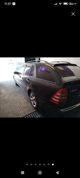 Bandeja maletero  para Mercedes Clase C W203 famil