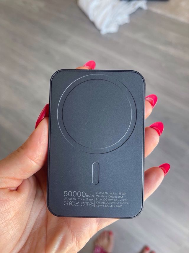 Power Bank 22.5w sem fios