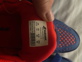 Babolat Zapatillas Deportivas - Azul y Rojo