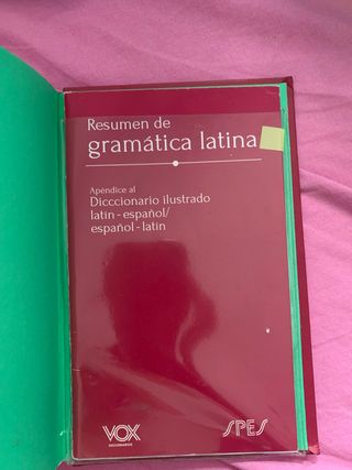 Diccionario ilustrado latín-español/ español-latín