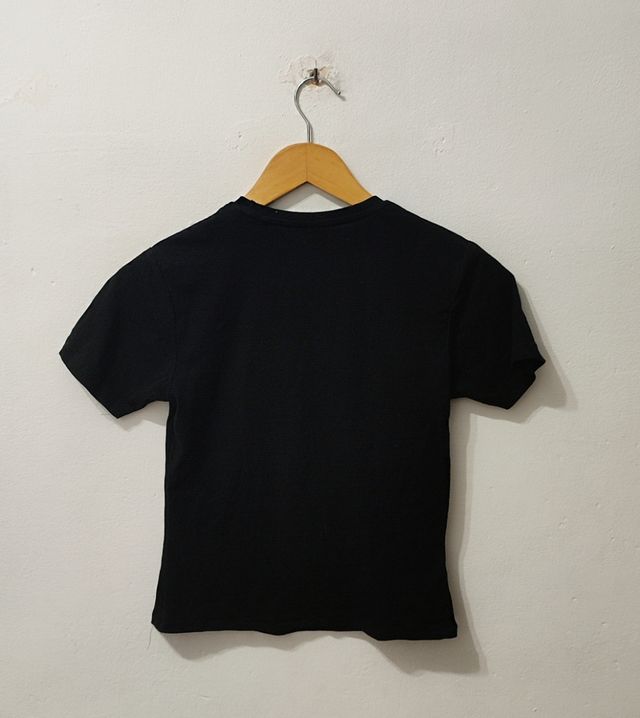 Camiseta negra Marvel mujer Talla XS