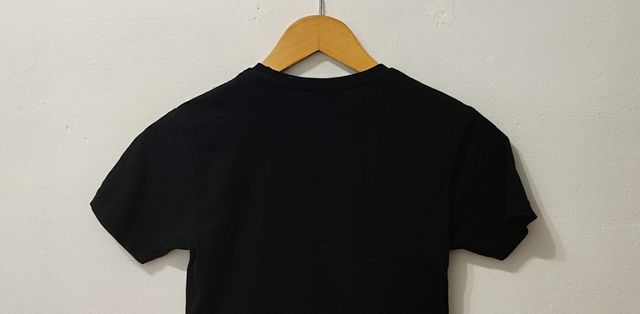 Camiseta negra Marvel mujer Talla XS