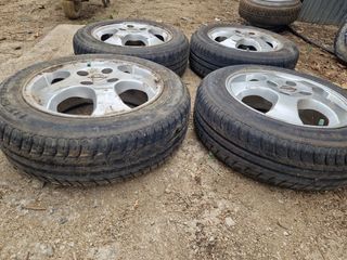 4 Llantas Opel aluminio 4 tornillos- Neumáticos