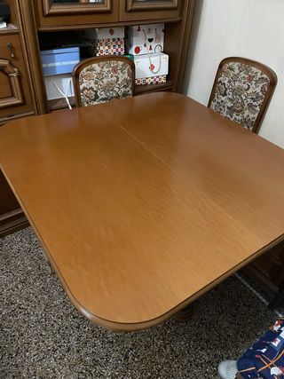 Tavolo legno estensibile + 4 sedie