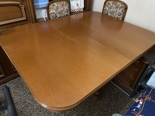 Tavolo legno estensibile + 4 sedie