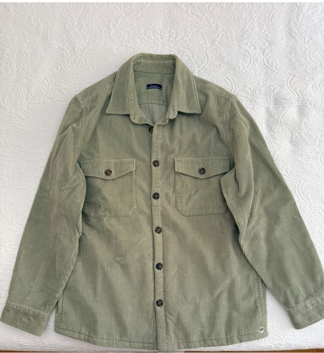 Chaquetón pana verde