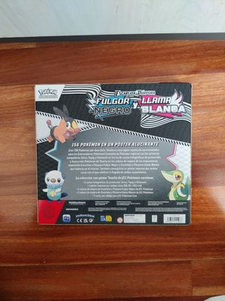 Caja de Colección fulgor negro llama blanca