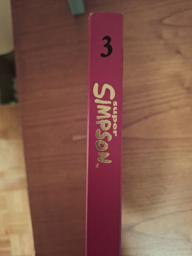 Cómic de los Simpson tapa dura