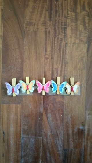 Mollettine con farfalle colorate