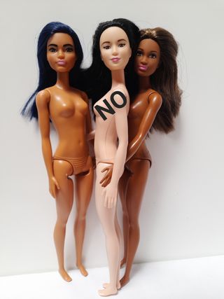 Barbie lotto coppia interraziale