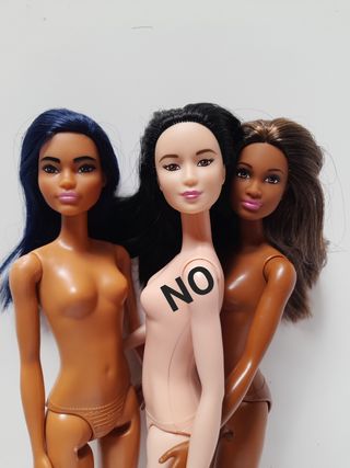 Barbie lotto coppia interraziale