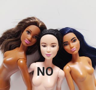 Barbie lotto coppia interraziale