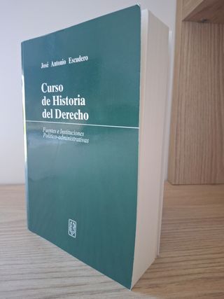 Curso de Historia del Derecho