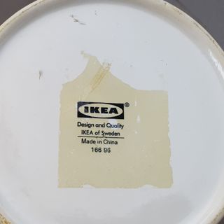 Jarrón Ikea blanco - Cerámica