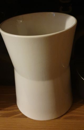 Jarrón Ikea blanco - Cerámica