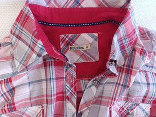 Camisa Kelrebec cuadros roja-gris-blanca