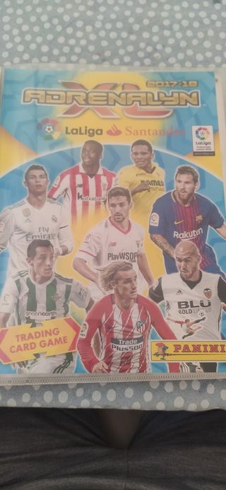 Álbum Adrenalyn XL LaLiga 2017-18. 376 cartas
