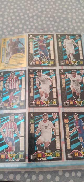 Álbum Adrenalyn XL LaLiga 2017-18. 376 cartas