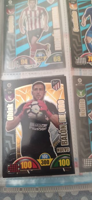 Álbum Adrenalyn XL LaLiga 2017-18. 376 cartas