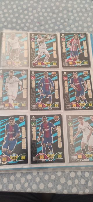 Álbum Adrenalyn XL LaLiga 2017-18. 376 cartas