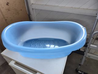 Bañera bebé azul