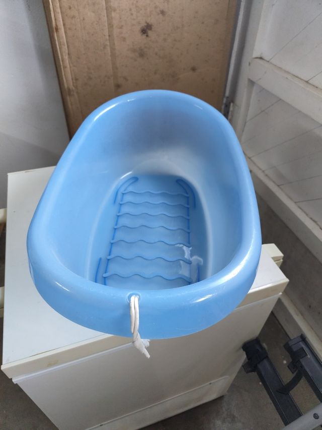 Bañera bebé azul