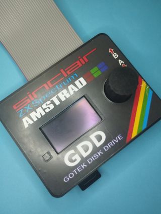 Unidad Disco Gotek Amstrad cpc6128 y Spectrum +3