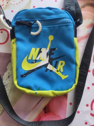 Bandolera Nike Jordan - Azul/Amarilla