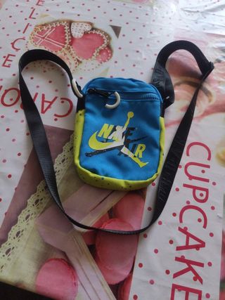 Bandolera Nike Jordan - Azul/Amarilla
