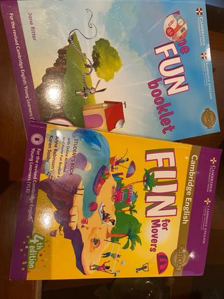 2 libros Fun for Movers