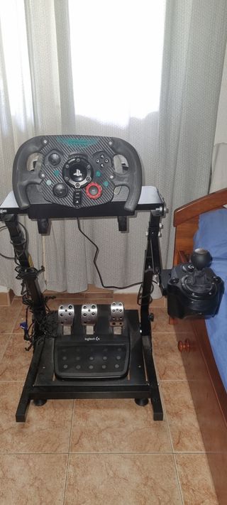 Volante Logitech G29 + Pedales + Shifter + Soporte