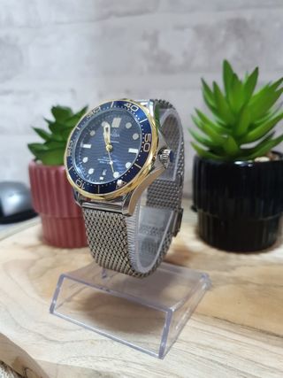 Reloj Acero Azul