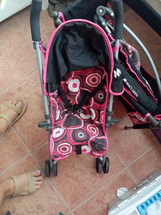 Cochecito 
Cuna
Trona para mesa
Hamaca
