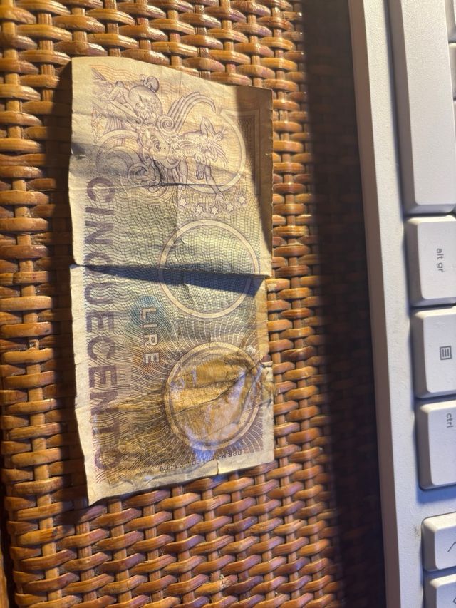 Banconota 500 Lire Italia