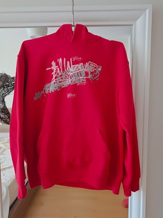 Sudadera capucha Billabong roja