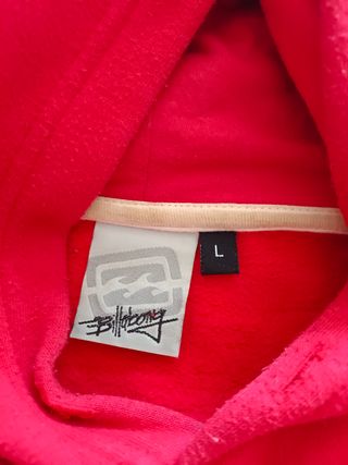 Sudadera capucha Billabong roja