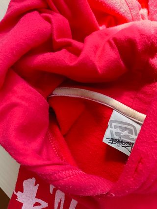 Sudadera capucha Billabong roja