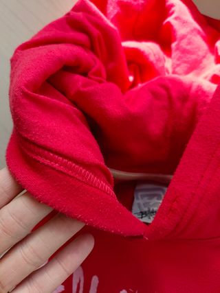 Sudadera capucha Billabong roja