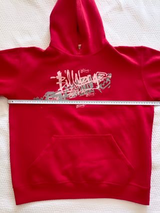 Sudadera capucha Billabong roja