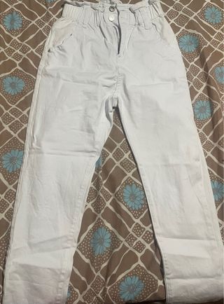 Jeans bianchi skinny elasticizzati